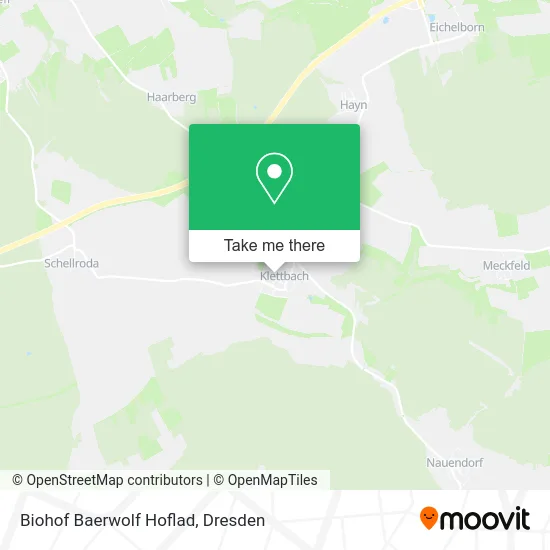 Карта Biohof Baerwolf Hoflad