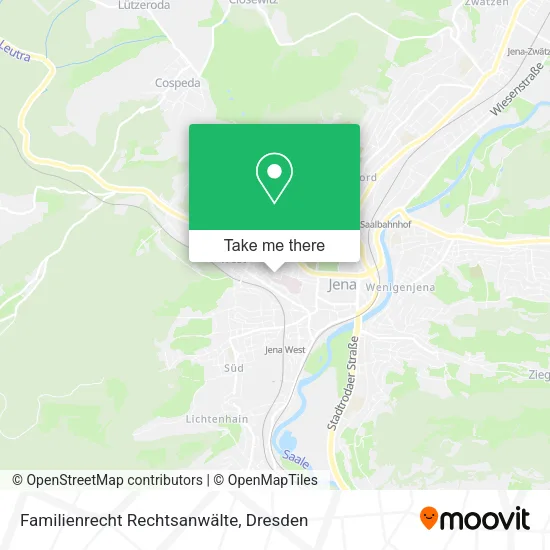 Familienrecht Rechtsanwälte map