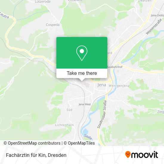 Карта Fachärztin für Kin