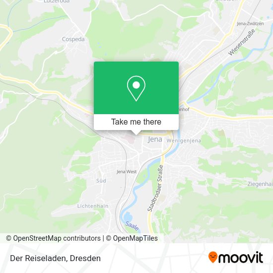 Карта Der Reiseladen