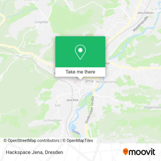 Карта Hackspace Jena