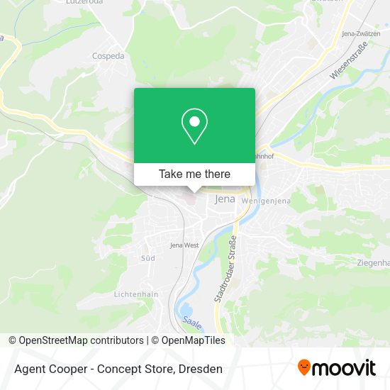 Карта Agent Cooper - Concept Store