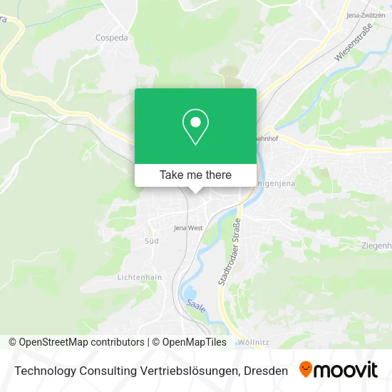 Карта Technology Consulting Vertriebslösungen