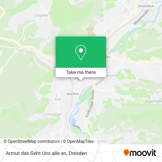 Карта Armut das Geht Uns alle an
