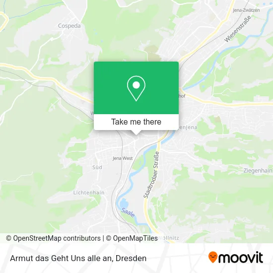 Карта Armut das Geht Uns alle an
