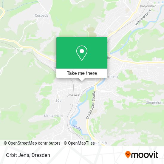 Карта Orbit Jena