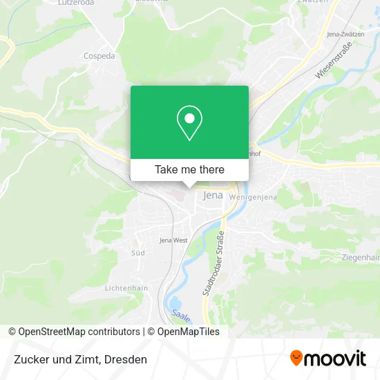 Карта Zucker und Zimt