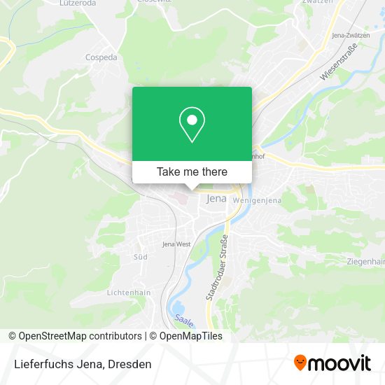 Карта Lieferfuchs Jena