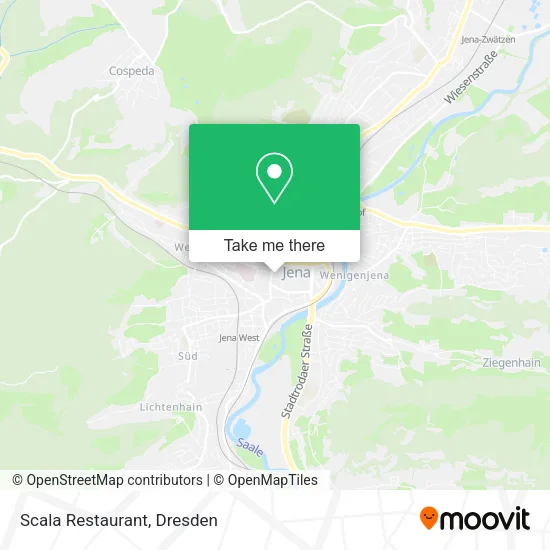 Карта Scala Restaurant