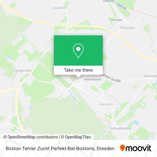 Карта Boston Terrier Zucht Perfekt-Bat-Boston's