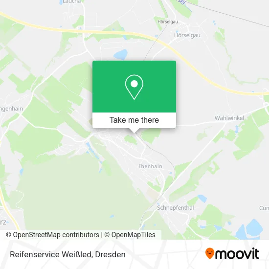 Карта Reifenservice Weißled