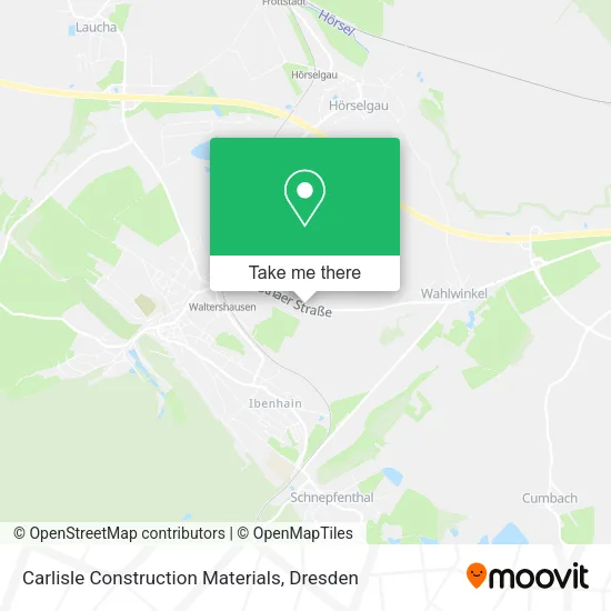 Карта Carlisle Construction Materials