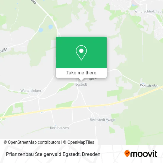 Карта Pflanzenbau Steigerwald Egstedt