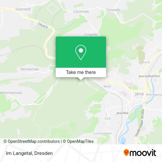 Im Langetal map