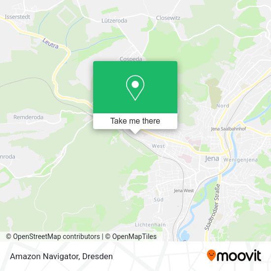 Карта Amazon Navigator