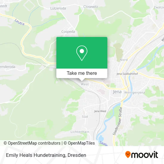 Карта Emily Heals Hundetraining