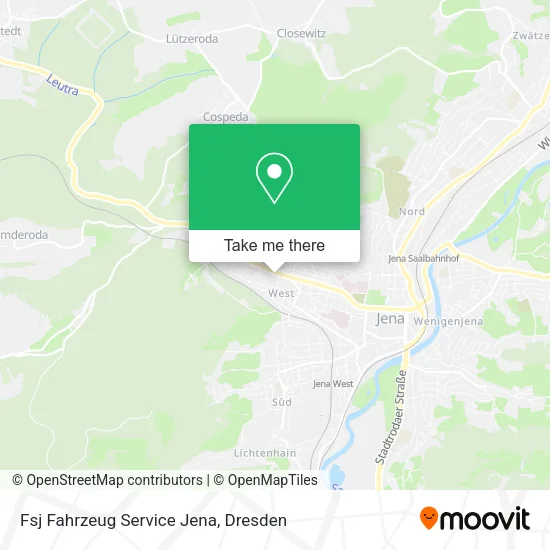 Карта Fsj Fahrzeug Service Jena