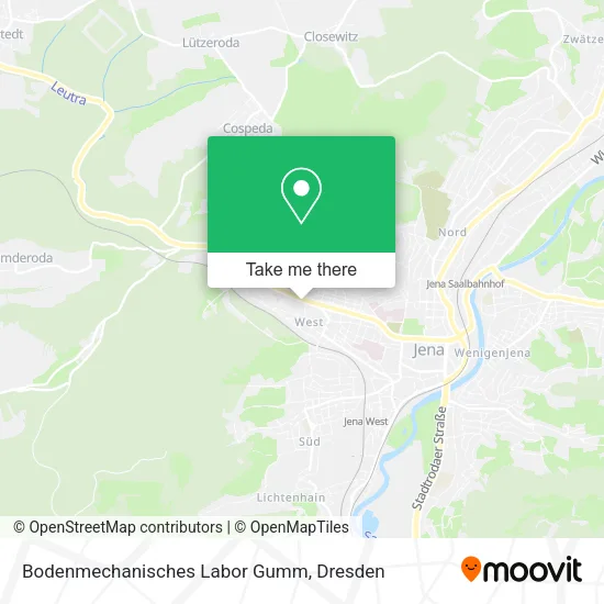 Карта Bodenmechanisches Labor Gumm