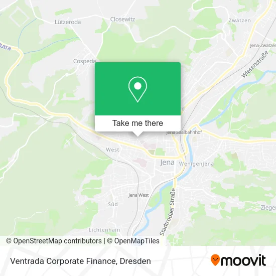Карта Ventrada Corporate Finance