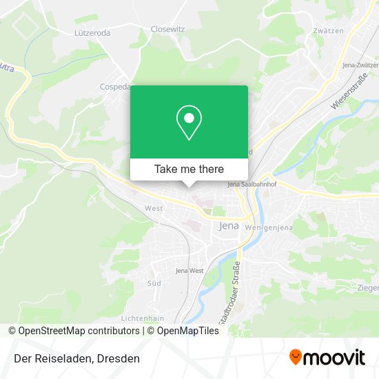 Карта Der Reiseladen