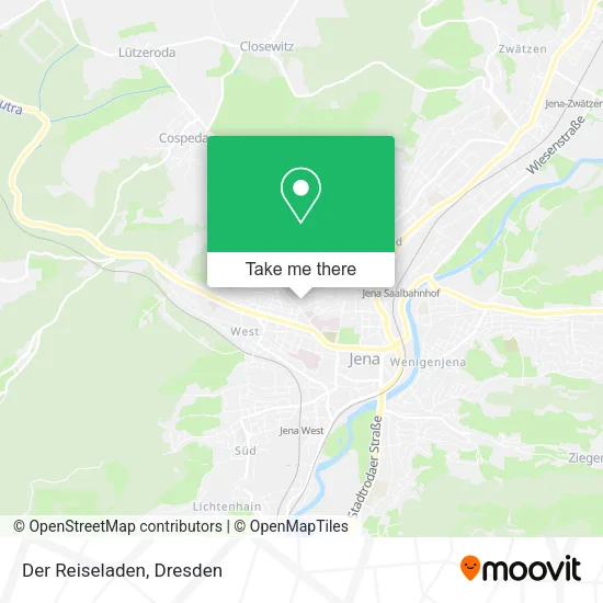 Карта Der Reiseladen