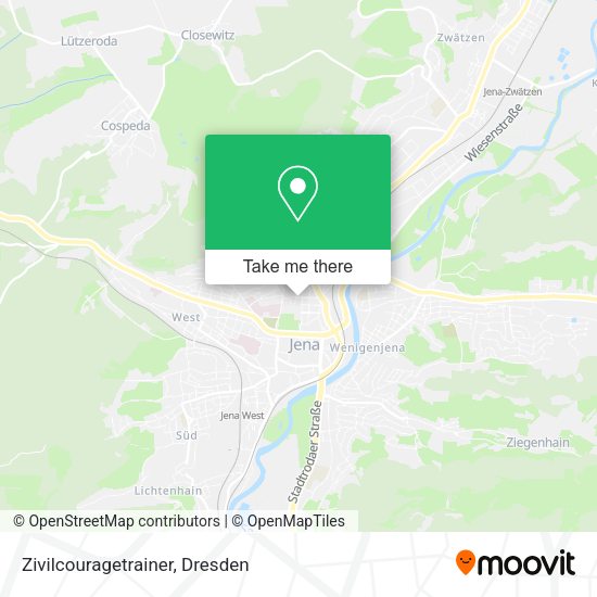 Карта Zivilcouragetrainer