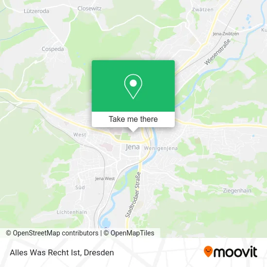 Карта Alles Was Recht Ist