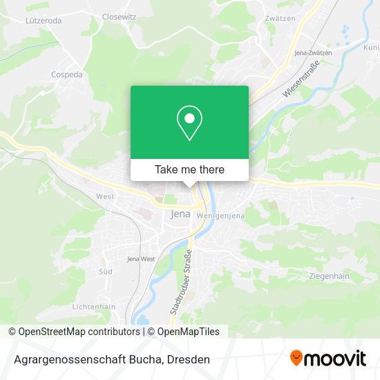 Карта Agrargenossenschaft Bucha