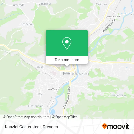 Карта Kanzlei Gasterstedt