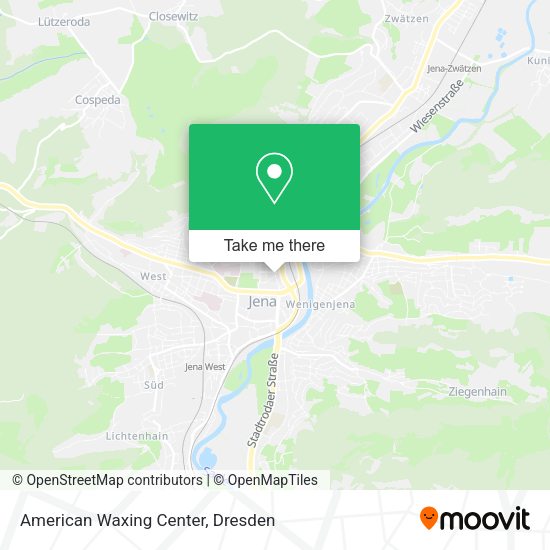 Карта American Waxing Center