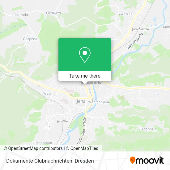 Карта Dokumente Clubnachrichten