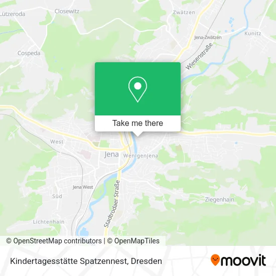 Карта Kindertagesstätte Spatzennest