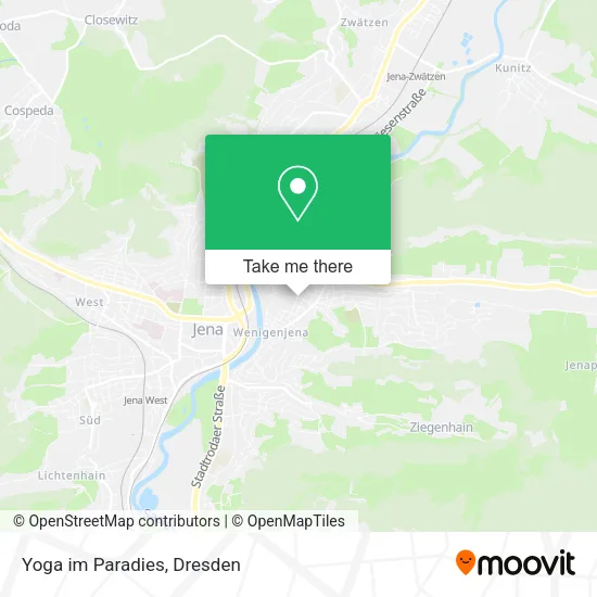 Карта Yoga im Paradies