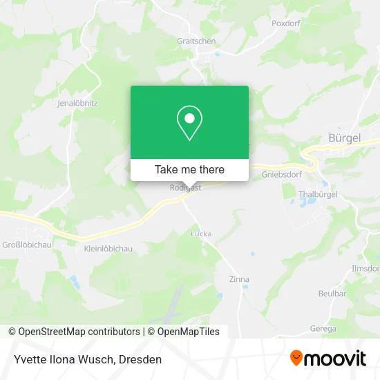 Yvette Ilona Wusch map
