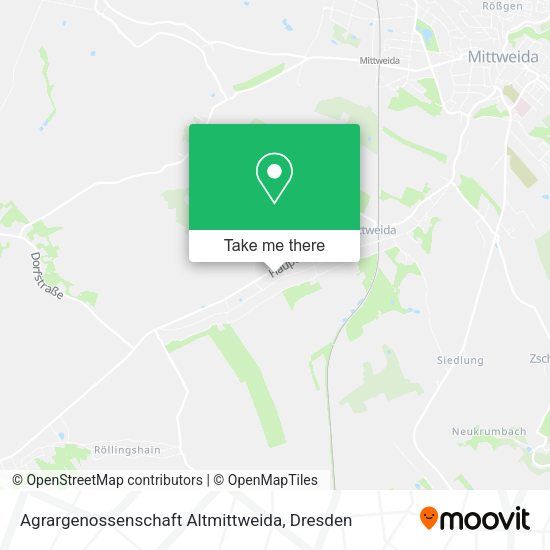 Карта Agrargenossenschaft Altmittweida