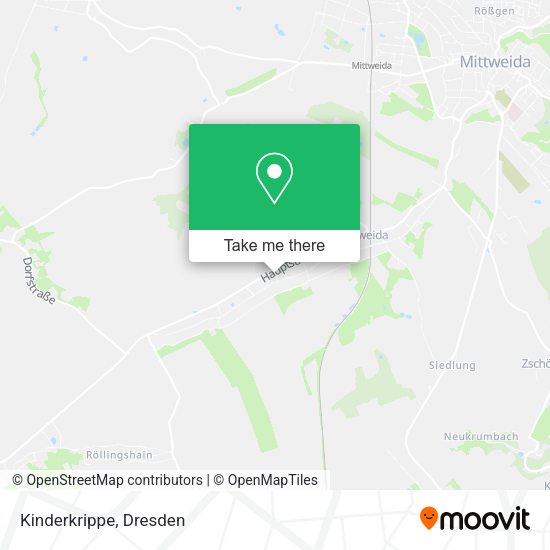 Карта Kinderkrippe