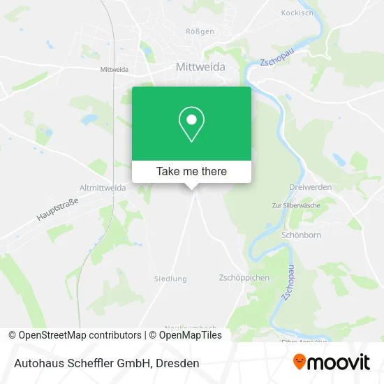 Карта Autohaus Scheffler GmbH