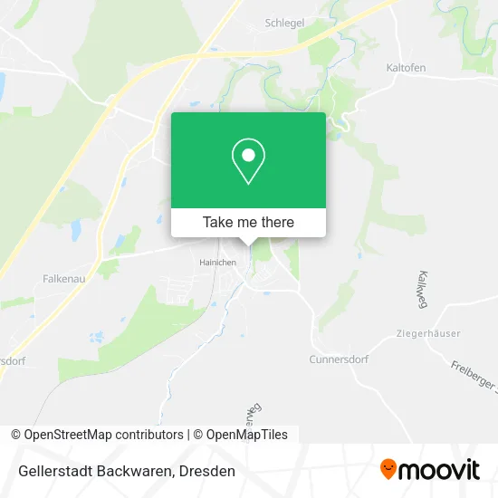Карта Gellerstadt Backwaren