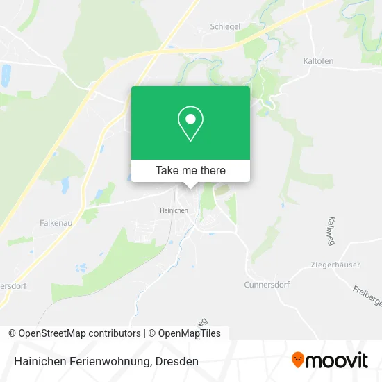 Карта Hainichen Ferienwohnung