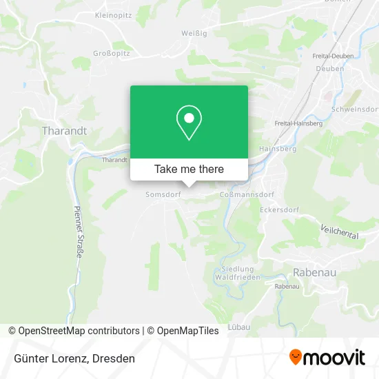 Карта Günter Lorenz