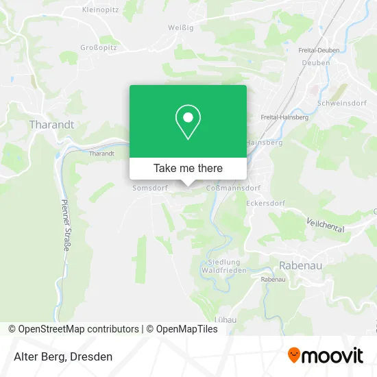 Карта Alter Berg