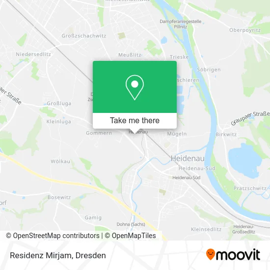 Карта Residenz Mirjam