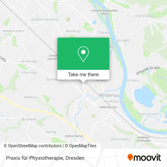 Карта Praxis für Physiotherapie