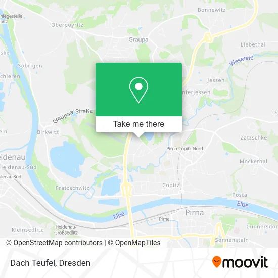 Карта Dach Teufel