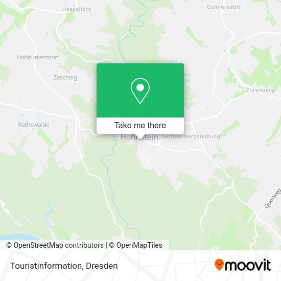 Карта Touristinformation