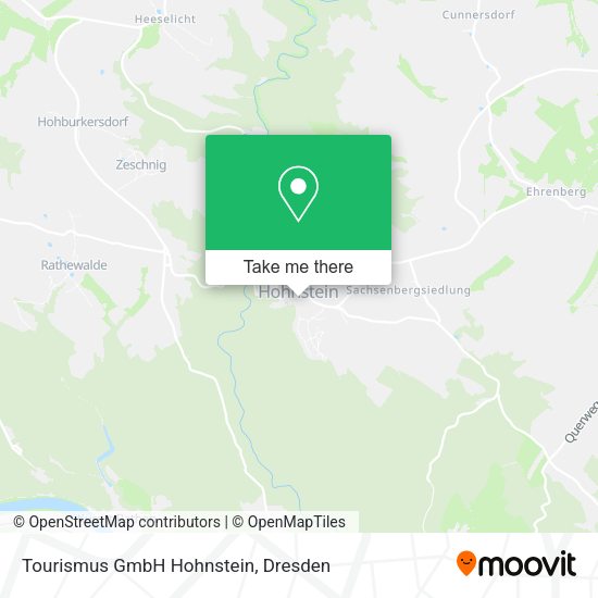 Карта Tourismus GmbH Hohnstein