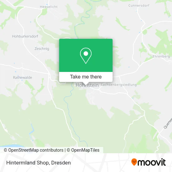 Карта Hintermland Shop