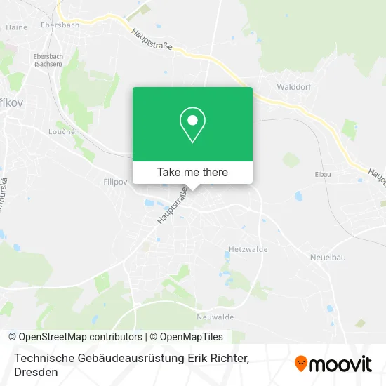 Карта Technische Gebäudeausrüstung Erik Richter