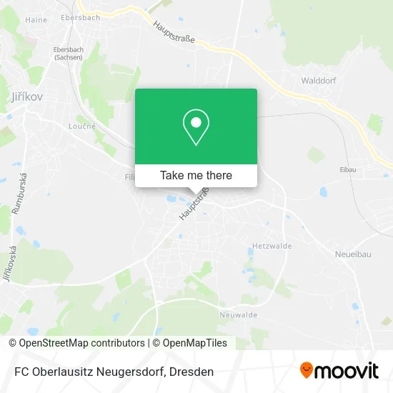 Карта FC Oberlausitz Neugersdorf