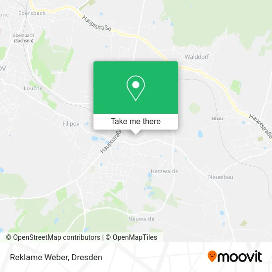 Карта Reklame Weber